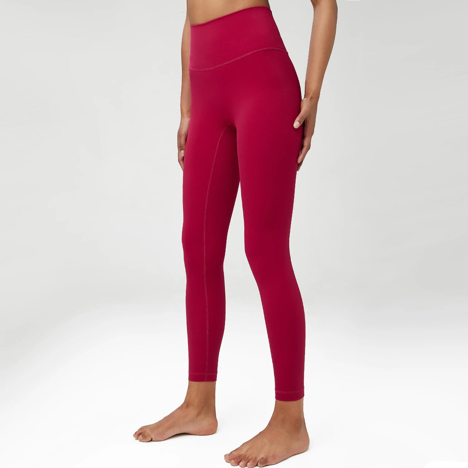 solid pattern high visibility yoga leggings|primemart.nz/