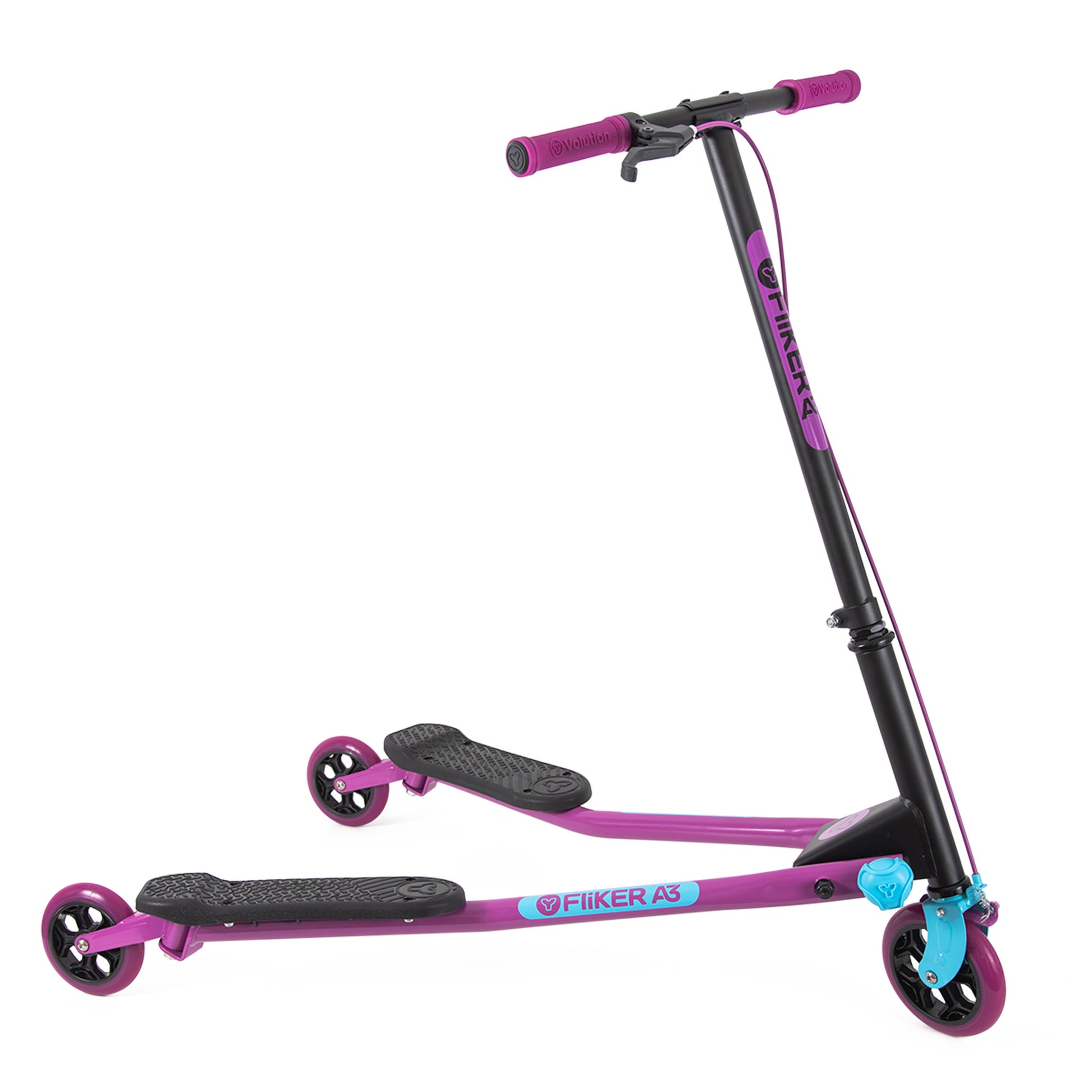 yvolution kids fliker scooter a3 drift scooter|primemart.nz/