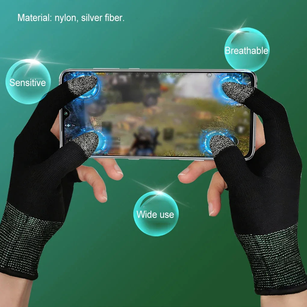 2pcs finger thumb sleeve gloves for gamer|primemart.nz/
