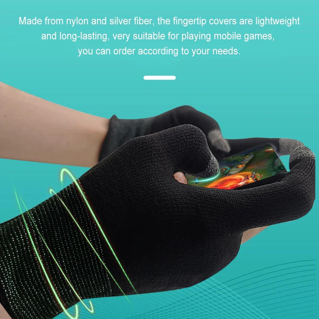 2pcs finger thumb sleeve gloves for gamer|primemart.nz/