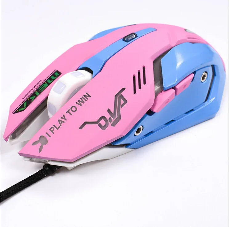 pink gaming mouse|primemart.nz/