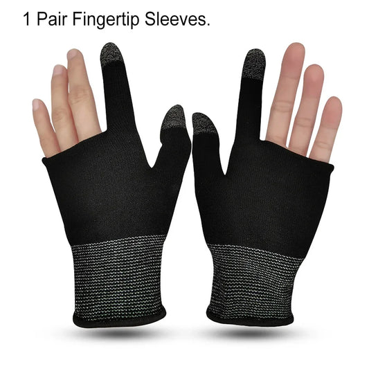 2pcs finger thumb sleeve gloves for gamer|primemart.nz/