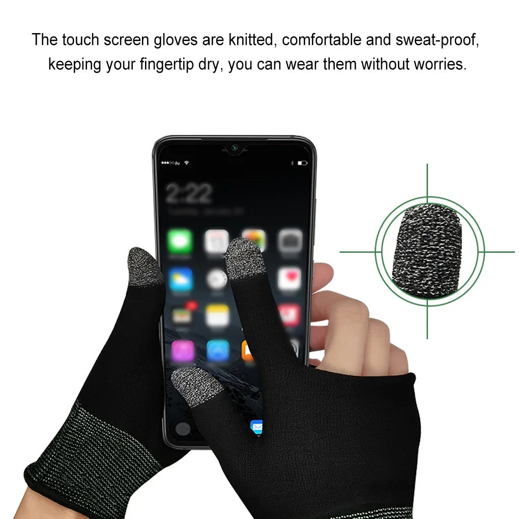 2pcs finger thumb sleeve gloves for gamer|primemart.nz/