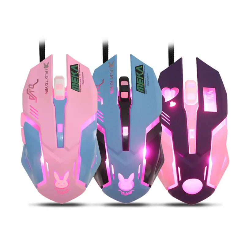 pink gaming mouse|primemart.nz/