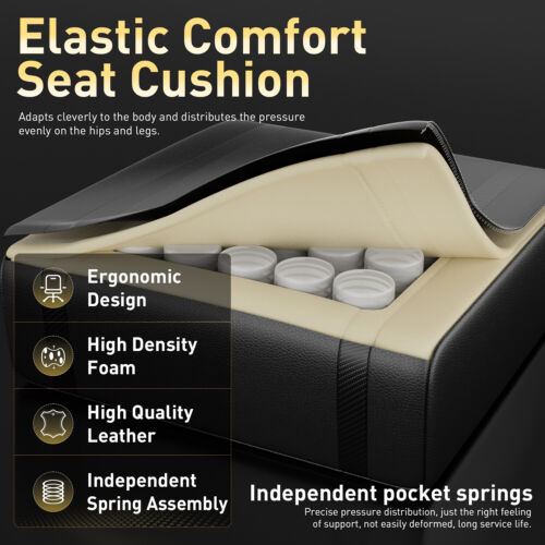 gaming chair with pocket spring cushion|primemart.nz/