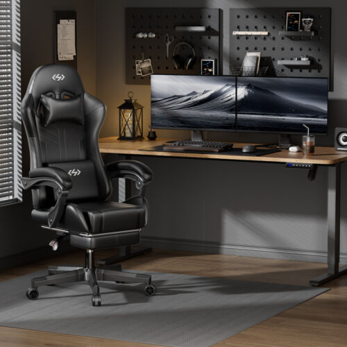 gaming chair with pocket spring cushion|primemart.nz/